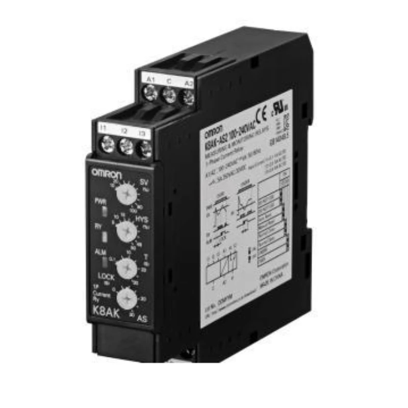 OMRON Phase Sequence Protection Relay, K8AK-AS2 100-240VAC