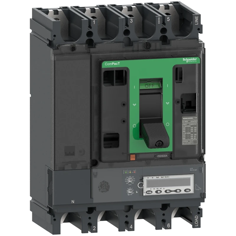 C40V46E400 Circui breaker NSX400HB1 4P MicroLogic 6.3E rip uni 400A