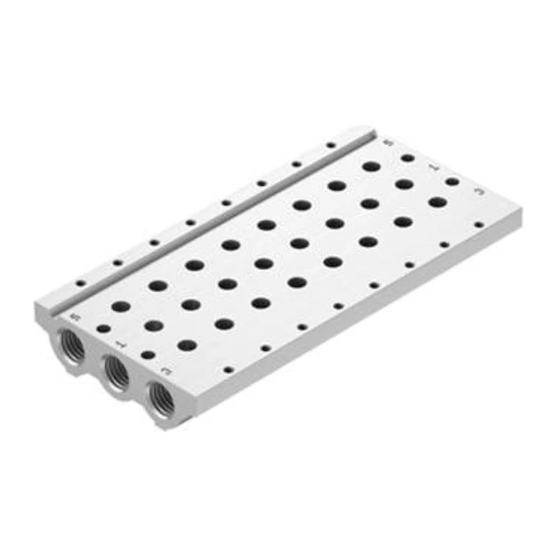 Festo VUVG series solenoid valve air circuit connection plate, VABM-L1-14S-G14-8, 566624