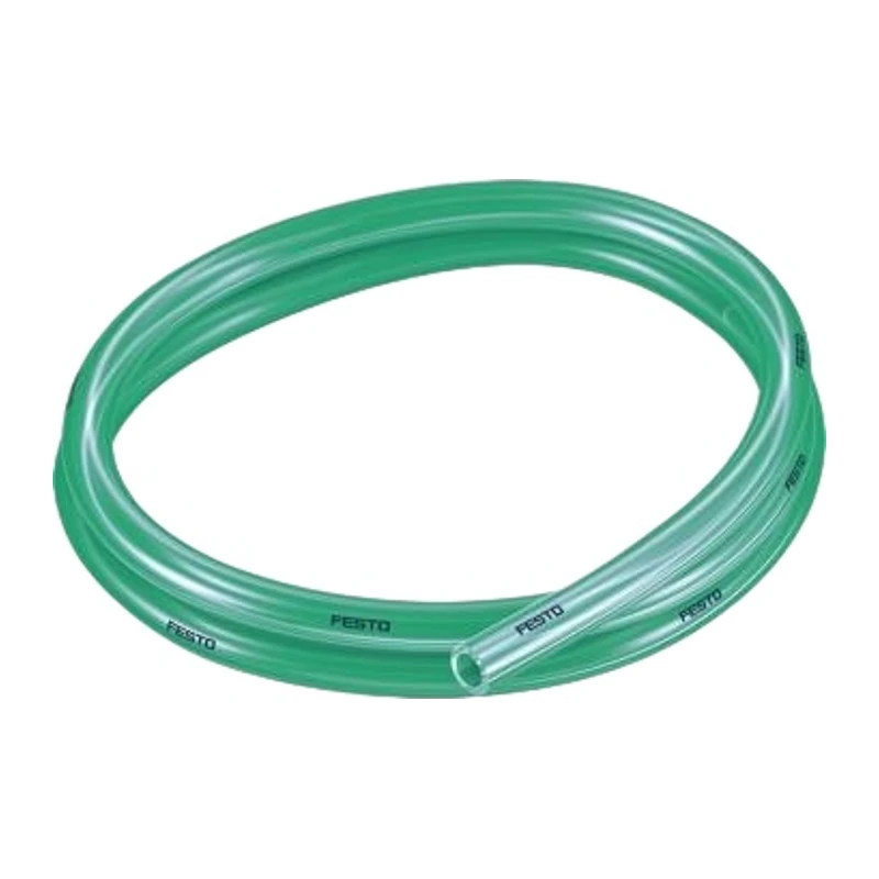 Festo PU tubing, PUN-H-6×1-TGN, 8048687, polyurethane hose, hydrolysis resistant, Φ6×1, transparent green, 50M/roll