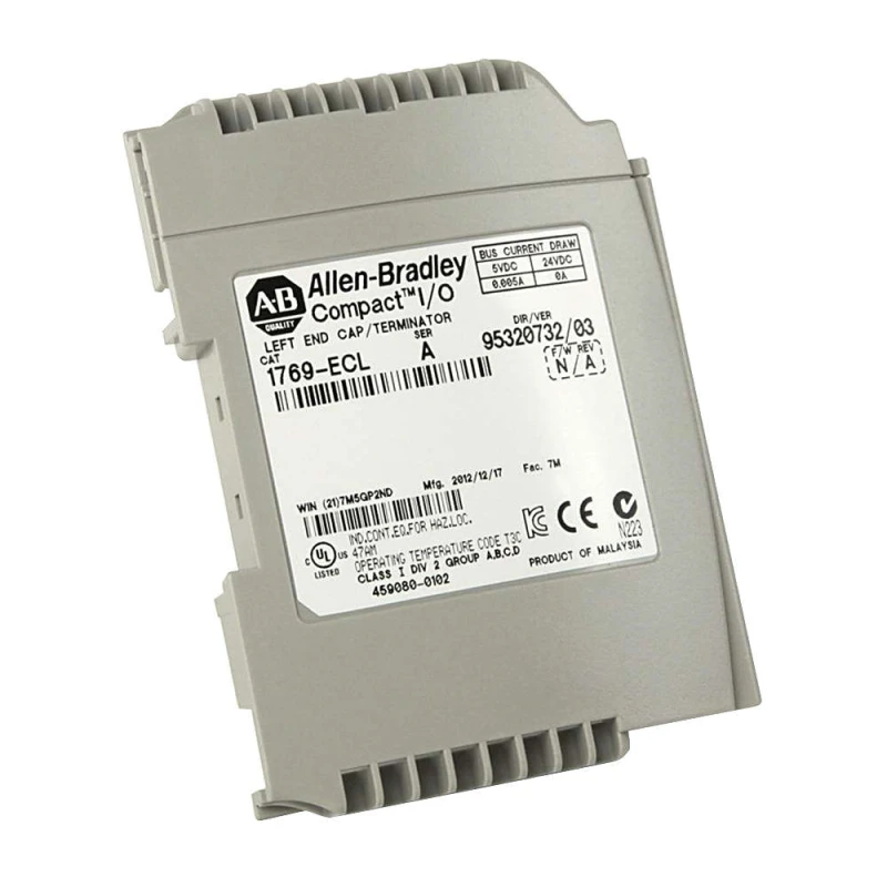 1769-ECL Allen Bradley Left End Cap Terminator Compact I/O