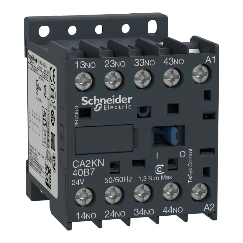 CA2KN40E7 Control relay TeSys K 4 NO l or eq o 690V 48VAC coil