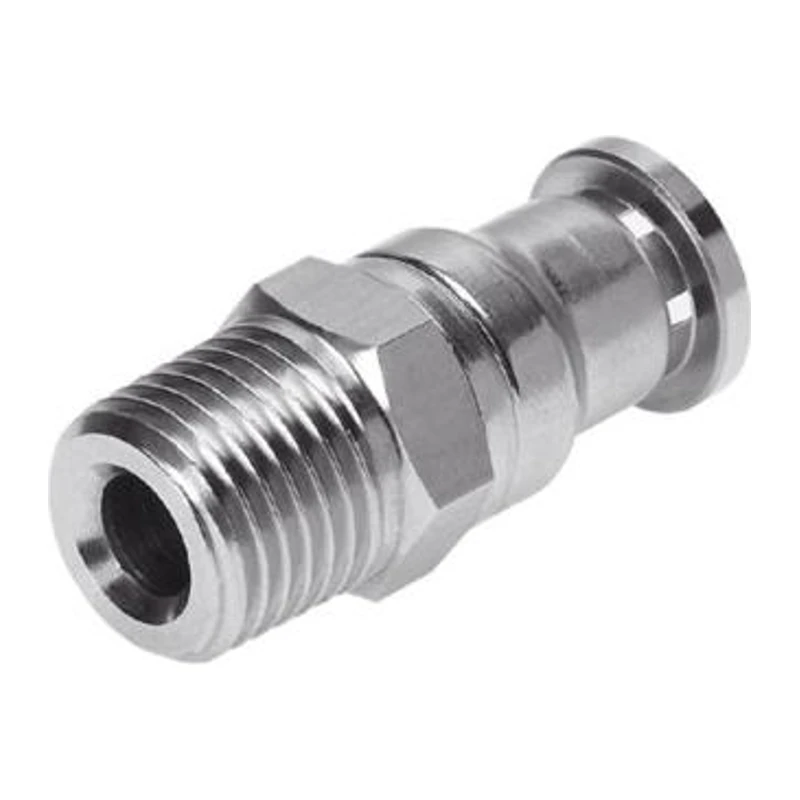 Festo Stainless Steel Straight-Through External Thread Fi ing, CRQS-1/8-6, 162862