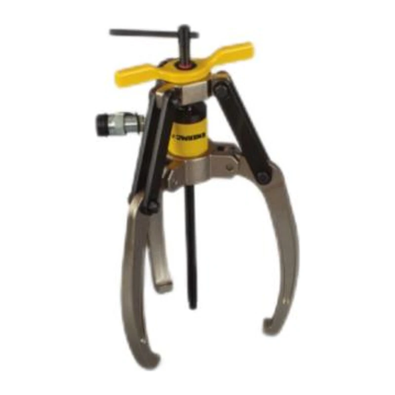 ENERPAC self-locking hydraulic puller, three-jaw, LGH364, 64T, including cylinder.