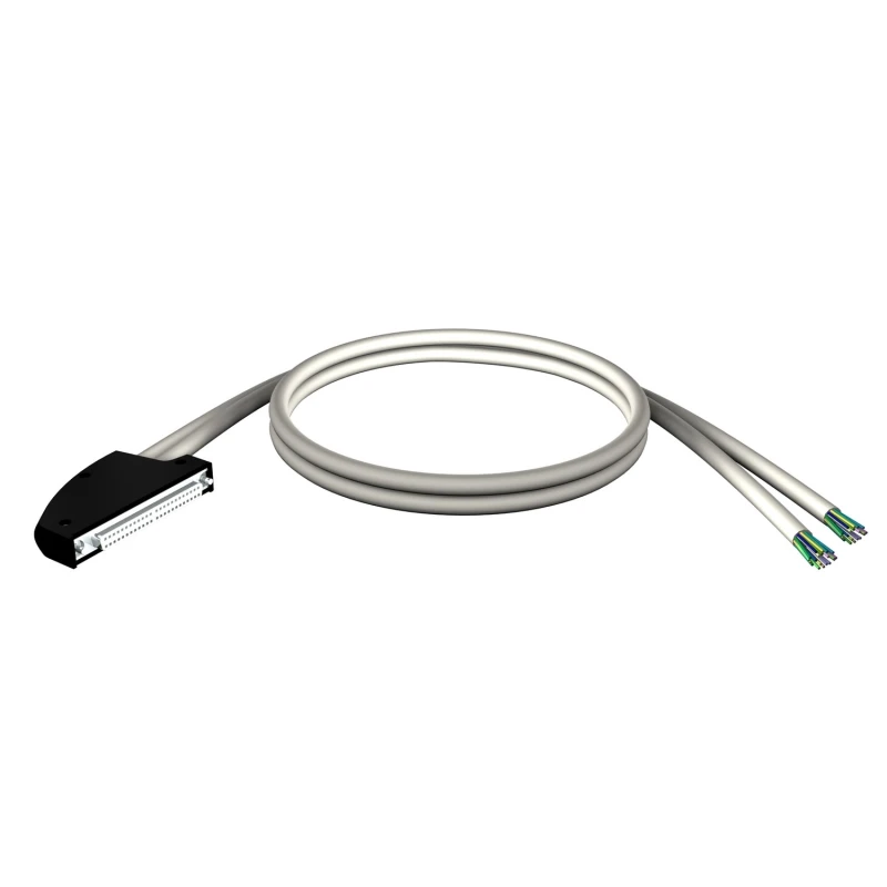 BMXFCW503 cord set Modicon M340 40-way terminal two end flying leads 5m
