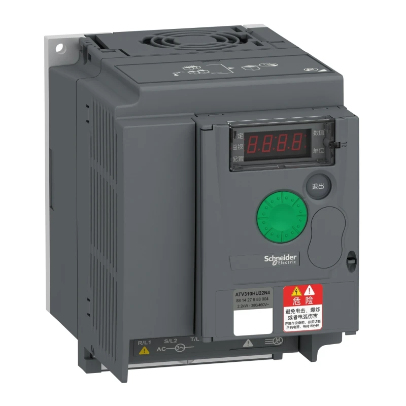ATV310HU22N4A variable speed drive 2.2 kW/3hp 380-460V 3P